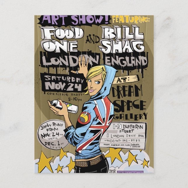 London Postcard (Front)