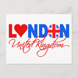 London postcard - customise!