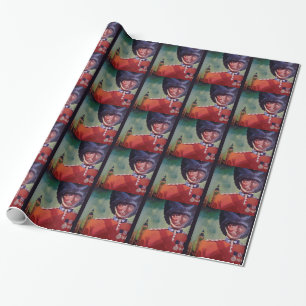 London Poster Wrapping Paper