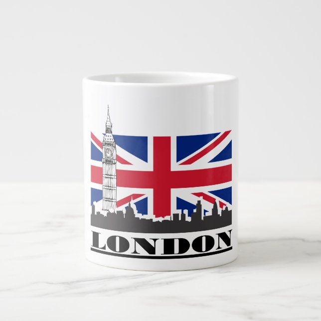 London Pride Large Coffee Mug (Front)