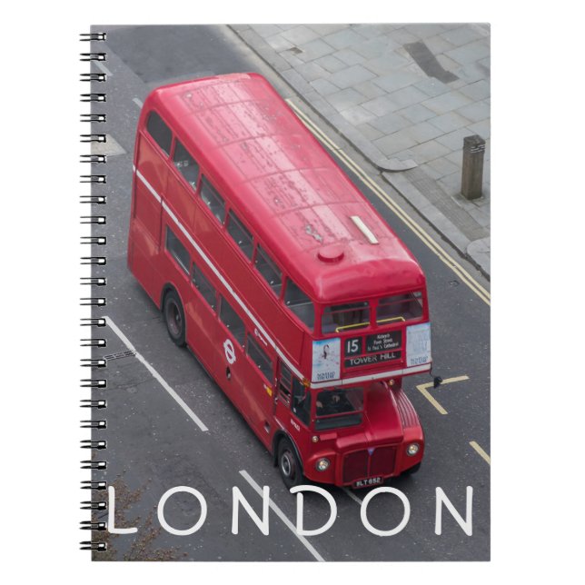 London red bus notebook (Front)