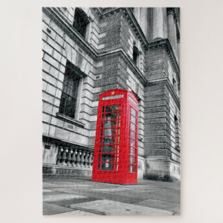 London Red Phone Box - 20x30 - 1014 pcs.  Puzzle