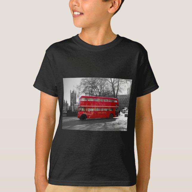 London Red Routemaster Bus T-Shirt (Front)