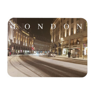 London Regent Street in the snow magnet