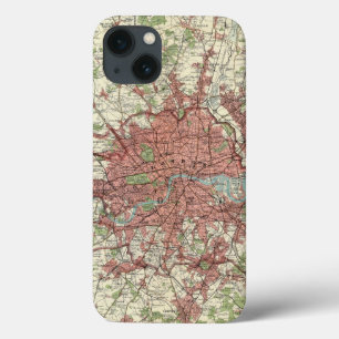 London Region Map iPhone 13 Case
