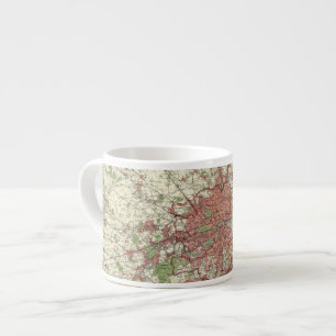 London Region Map Espresso Cup