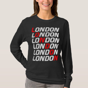 London Retro Vintage A Real Englishman From Englan T-Shirt