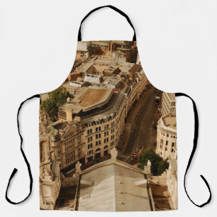 London rooftop view panorama with urban architectu apron