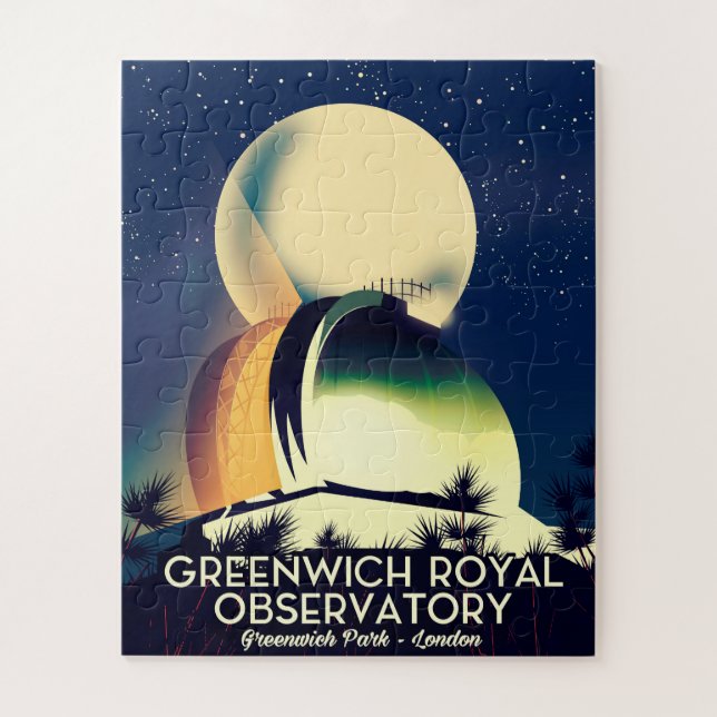 London Royal Observatory Greenwich Jigsaw Puzzle (Vertical)