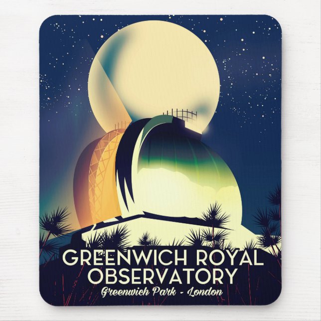 London Royal Observatory Greenwich Mouse Pad (Front)