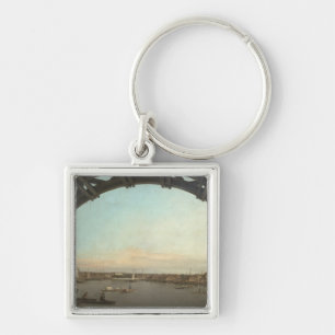 London seen through an arch of Westminster Key Ring