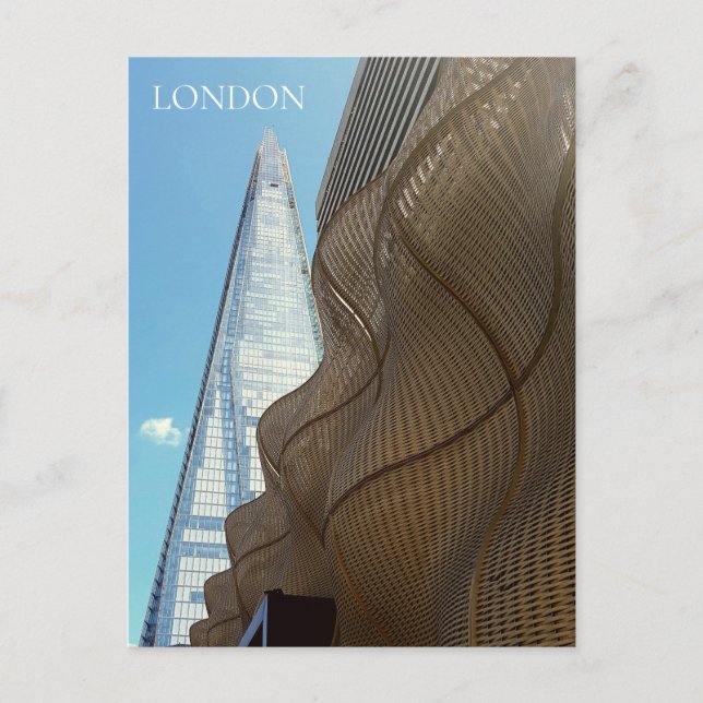 London Shard view postcard (Front)
