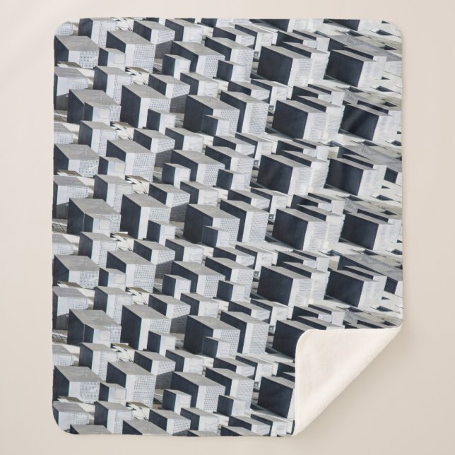 London Sherpa Blanket (Front)