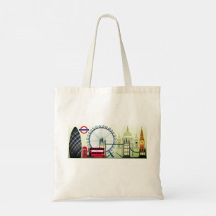 London Sightseeing Tote Bag