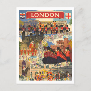 London Sightseeing - UK Postcard