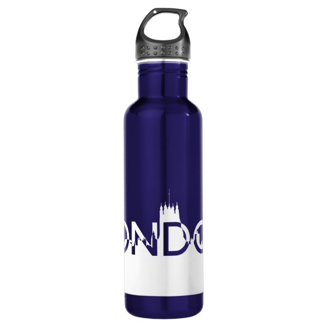 London silhouette 710 ml water bottle (Front)