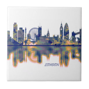 London Skyline Ceramic Tile