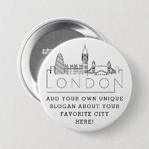 London Skyline   Custom Slog Button