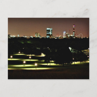 London Skyline from Primrose Hill Postcard