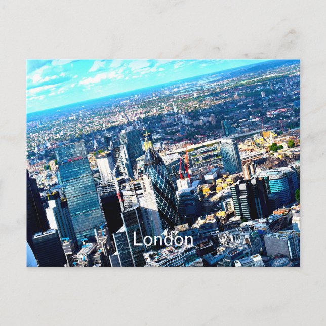 London Skyline Postcard (Front)