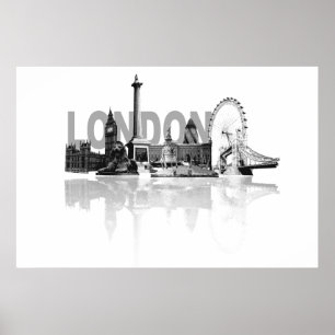 London Skyline Poster