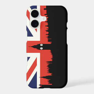 London Skyline The British Flag