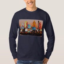 London skylines collage ls mens t-shirt back/front
