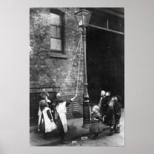 London Slums, c.1900 Poster