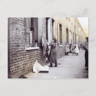 London Slums Postcard