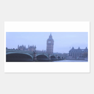 London Southbank Rectangular Sticker