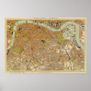 London Southeast Poster