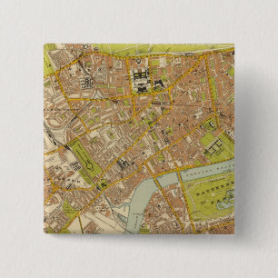 London Southwest 15 Cm Square Badge