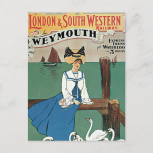 London & Southwestern ~ Weymouth Postcard