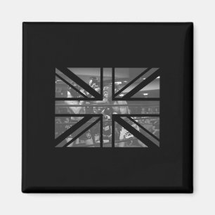 London Souvenir British Flag Boxing Match Funky Co Magnet