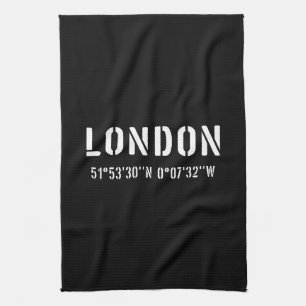 London Souvenir City Tea Towel
