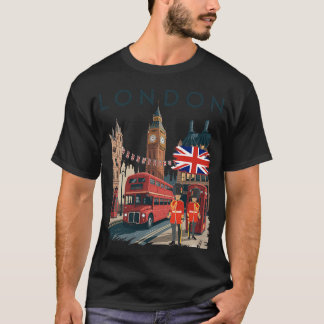 London Souvenirs Idea For English British T-Shirt