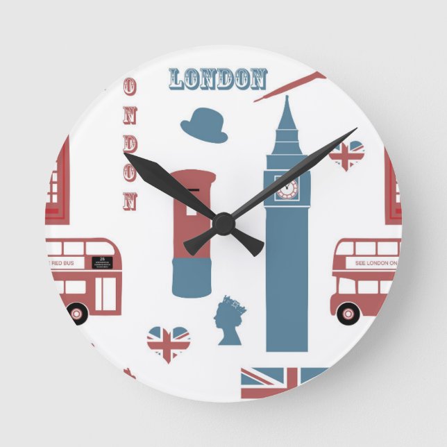 London Special Round Clock (Front)