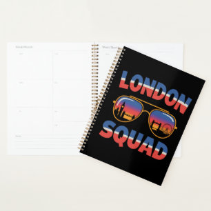 London Squad Matching Friends, Family, Girls, UK Planner