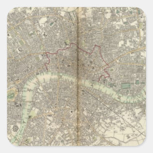 London Square Sticker