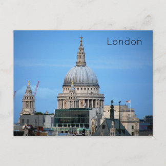 London - St Paul's Cathedral Holiday Postcard