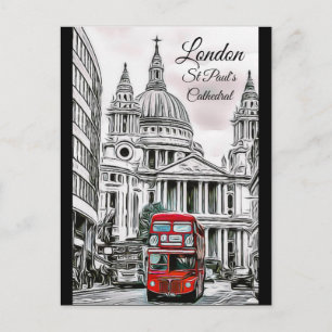 London, St Paul's Cathedral Postcard Keepsake