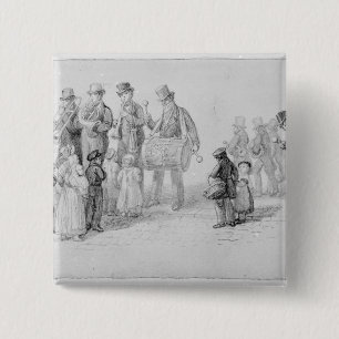 London Street Band, 1839 15 Cm Square Badge