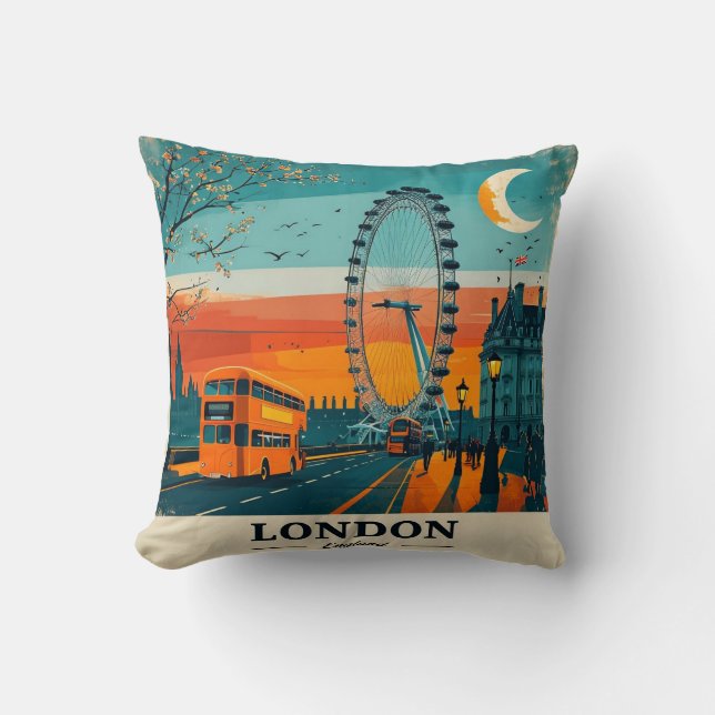London street cushion (Front)