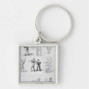 London Street Musicians Key Ring