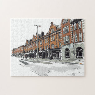 London Street Scene Jigsaw Puzzle