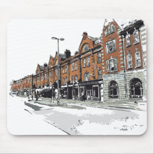 London Street Scene Mouse Pad