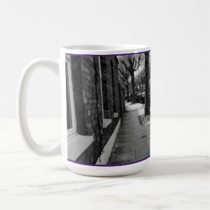 London Street View England black and white Coffee Mug