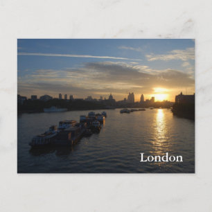 London Sunrise Postcard