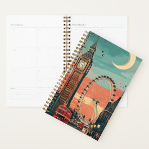 London sunset Planner