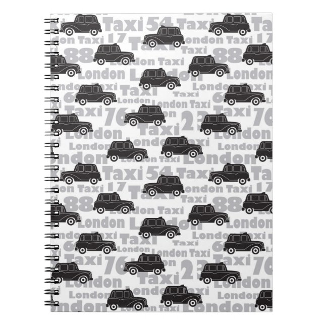 London Taxi Notebook (Front)